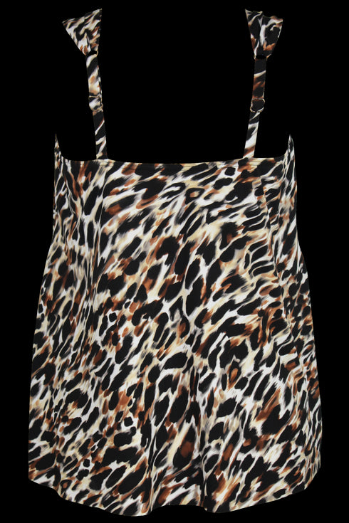 MiracleSuit Fur Realz Plus Size Dazzle Tankini Top